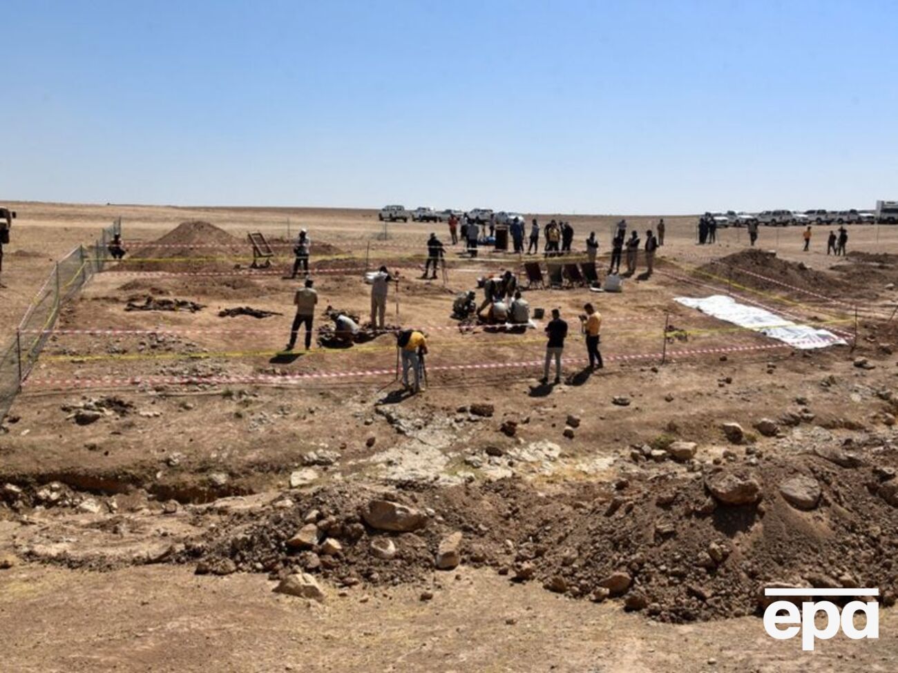 В Ираке исследуют массовое захоронение женщин и детей