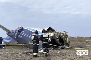У РНБО зазначали, що пасажирський літак Embraer 190, який прямував 25 грудня з Азербайджану до Росії й упав у Казахстані, збили сили протиповітряної оборони РФ