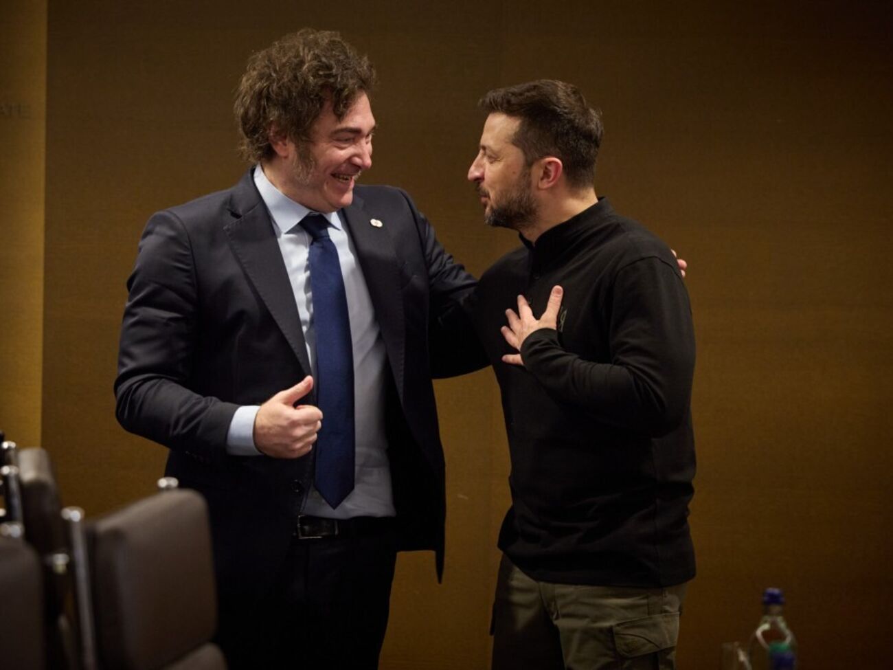 Мілей запевнив Зеленського, що Україна й надалі може розраховувати на повну підтримку Аргентини, зазначили в ОП