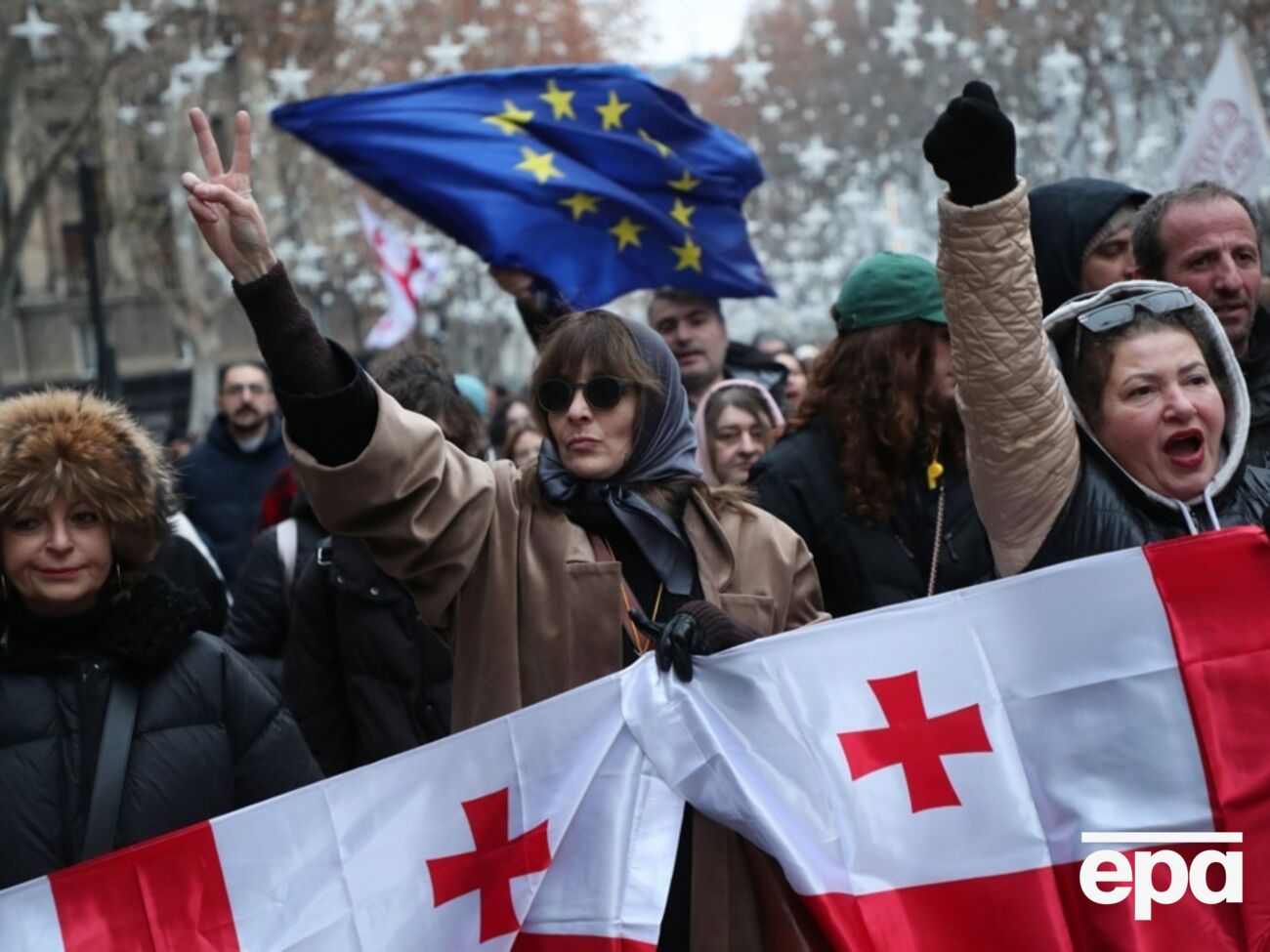 В Грузии продолжаются протесты