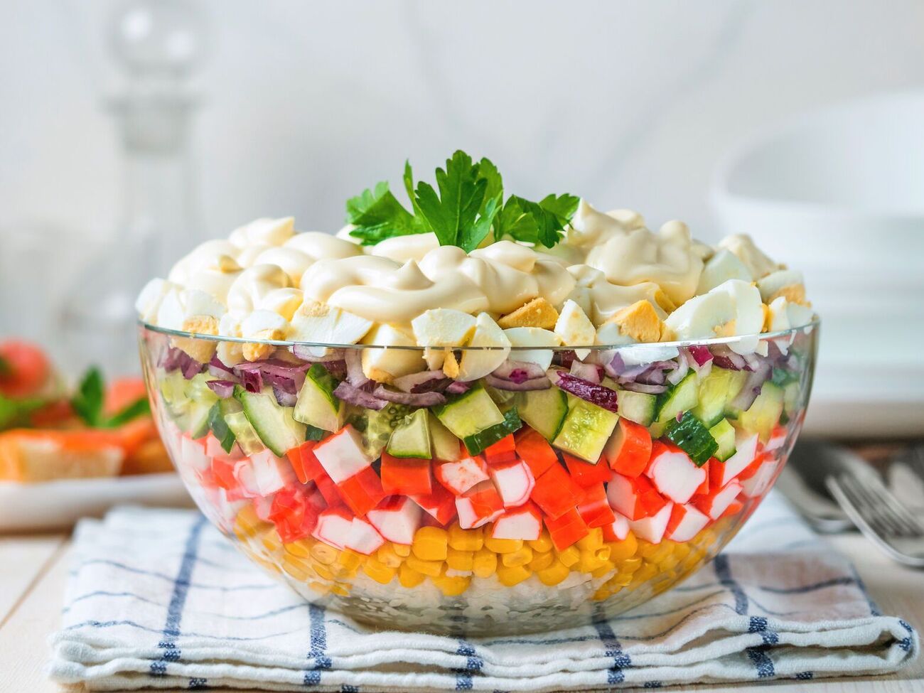 Для салату знадобиться варений рис