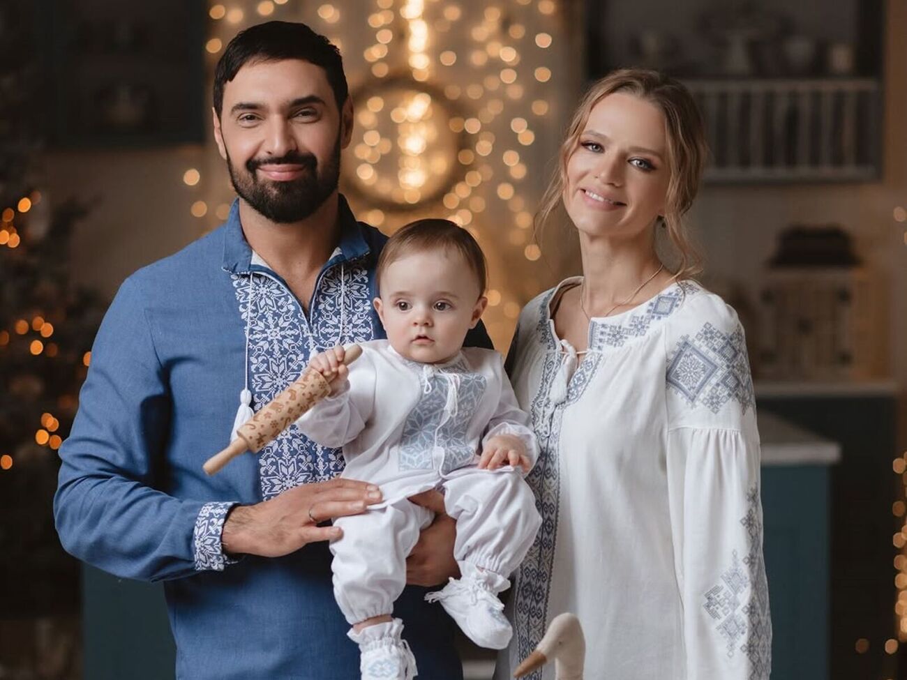 В феврале 2025 года у Козловского и Бакуменко родился сын Оскар