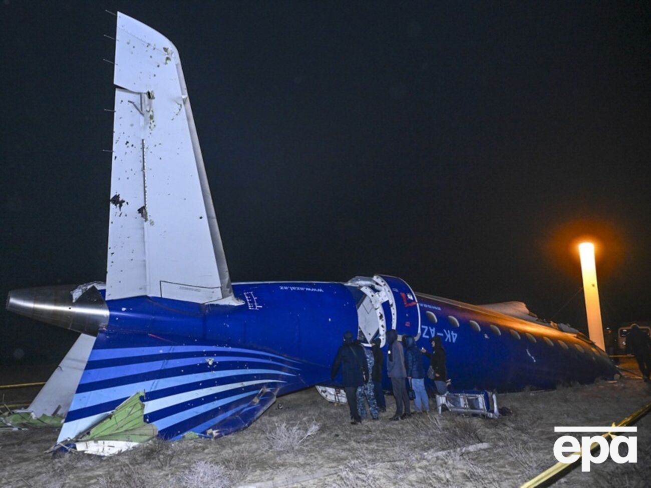 Пасажирський літак авіакомпанії Azerbaijan Airlines, який прямував із Баку до російського Грозного, упав 25 грудня неподалік Актау