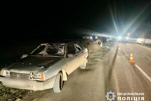 В ДТП попал ВАЗ-21099