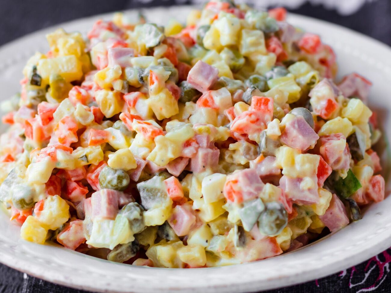 Для блюда вам понадобится отварное куриное мясо