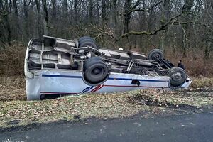 Рятувальники запобігли загорянню автобуса