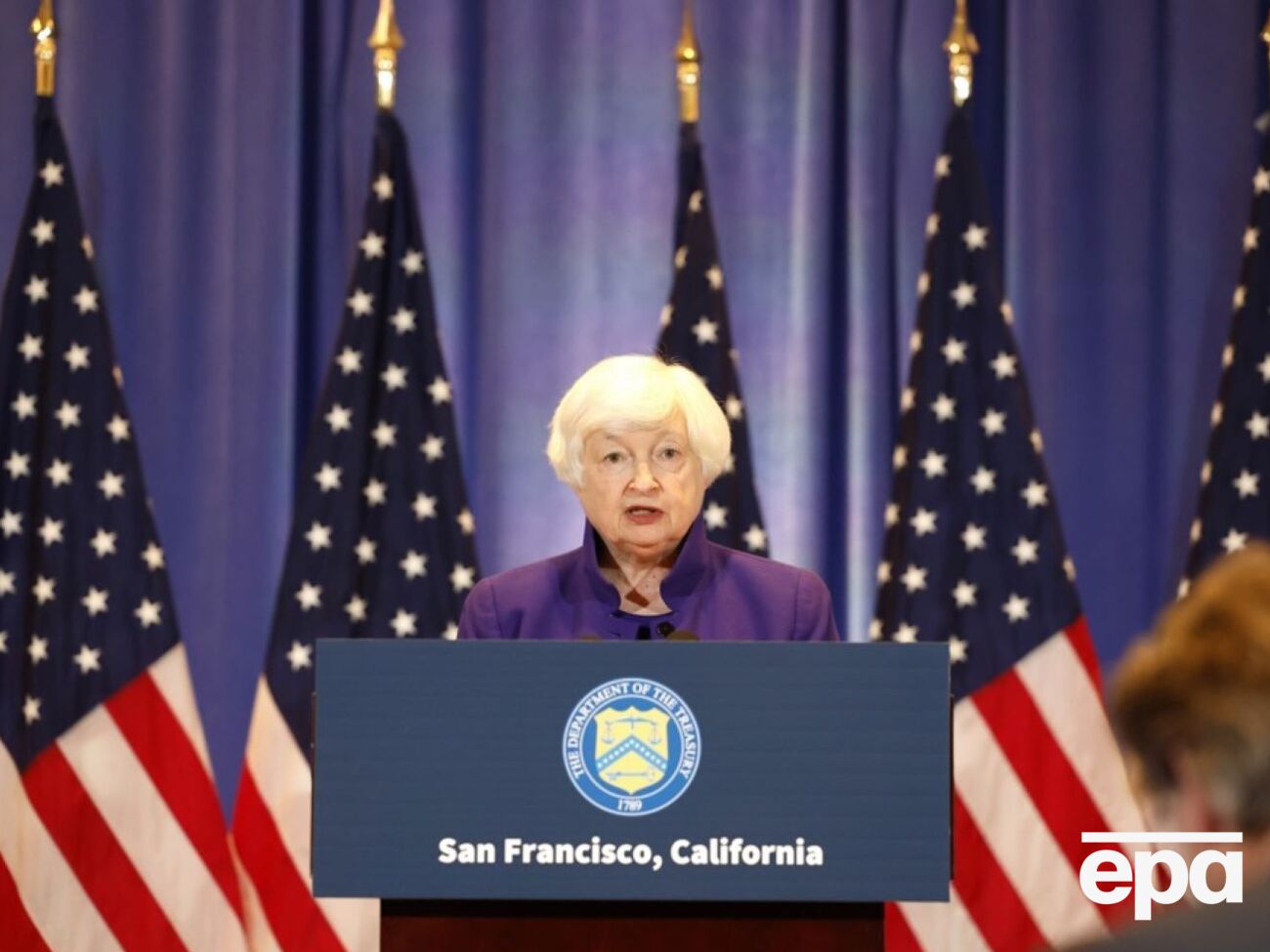 По словам Йеллен, успех Украины лежит в основе национальных интересов Америки