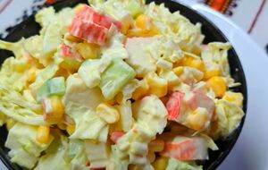 Салат потрібно заправити майонезом