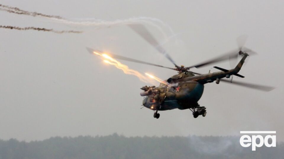 Сили оборони збили російський гелікоптер Мі-8, ще один пошкодили