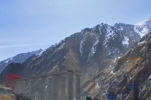 Протяженность тоннеля составляет 22,13 км