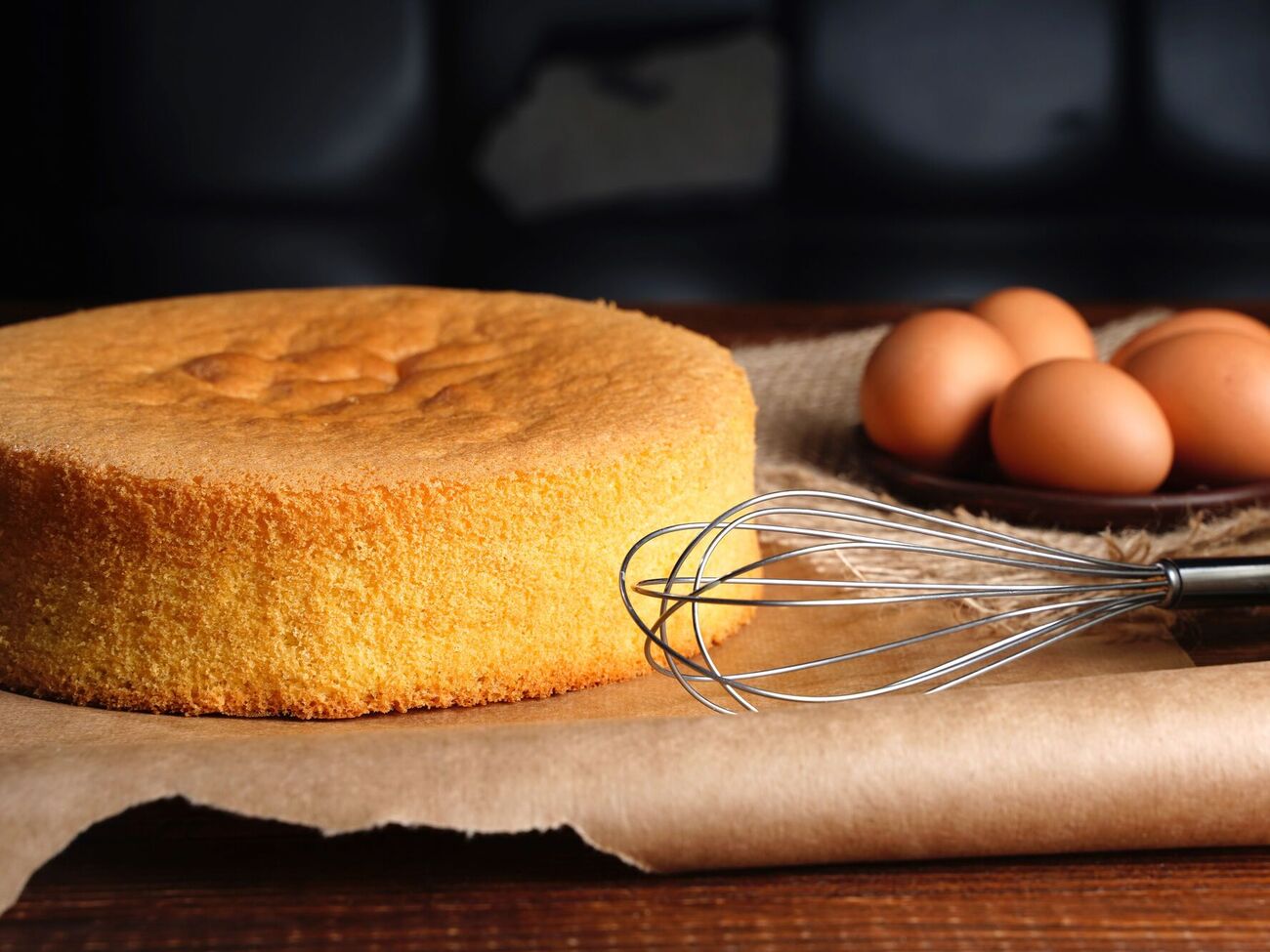 Бисквит должен быть воздушным