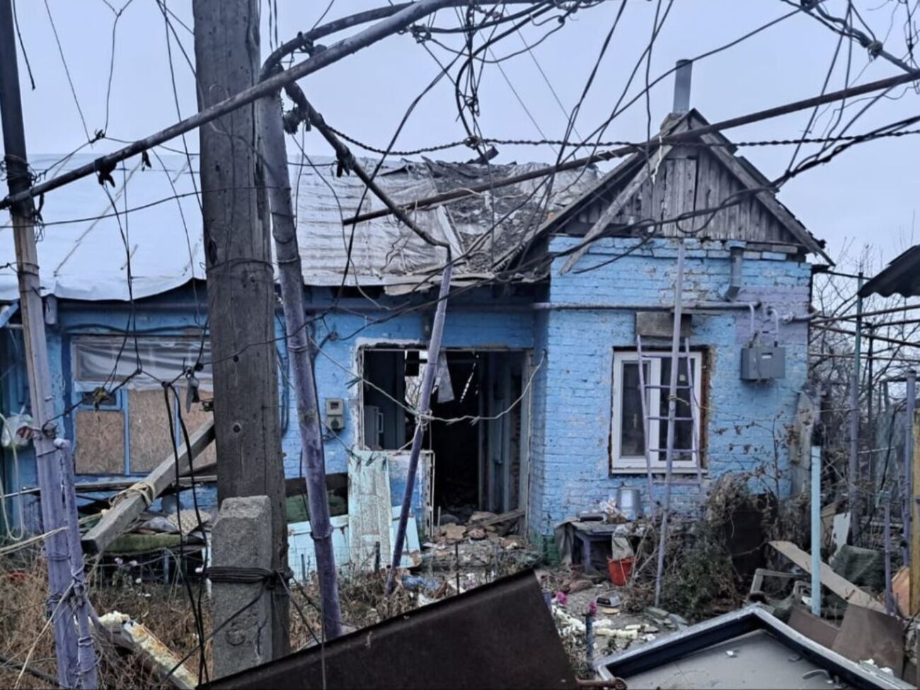 Лысак отметил, что враг 20 раз за день атаковал Никопольский район