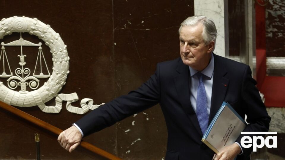 Барньє оголосили вотум недовіри менше ніж за три місяці після призначення