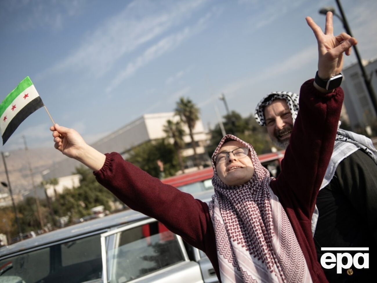 Сирийцы радуются падению режима Асада, на фото – Дамаск, 8 декабря