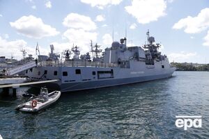 Из Тартуса в Средиземное море вышли фрегат "Адмирал Григорович" и грузовое судно "Инженер Трубин", рассказали в разведке