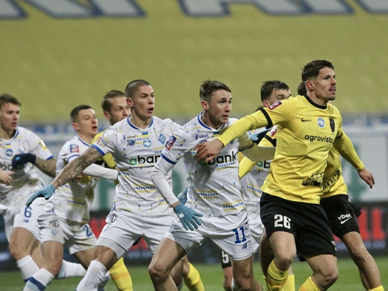 Поединок состоялся на стадионе "Динамо"