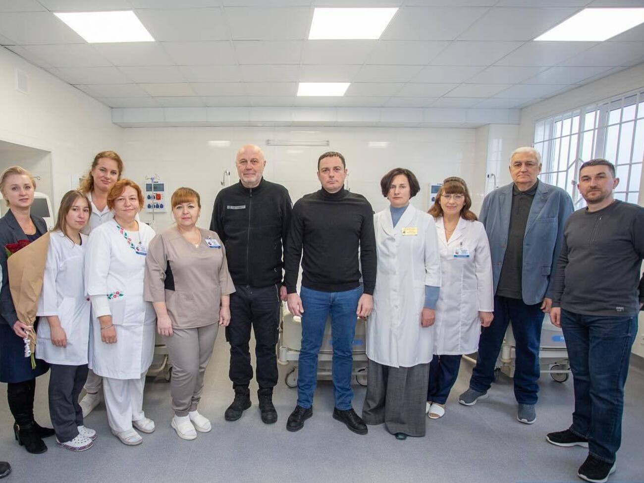 У Кам'янському після капітального ремонту відкрили відділення анестезіології та інтенсивної терапії