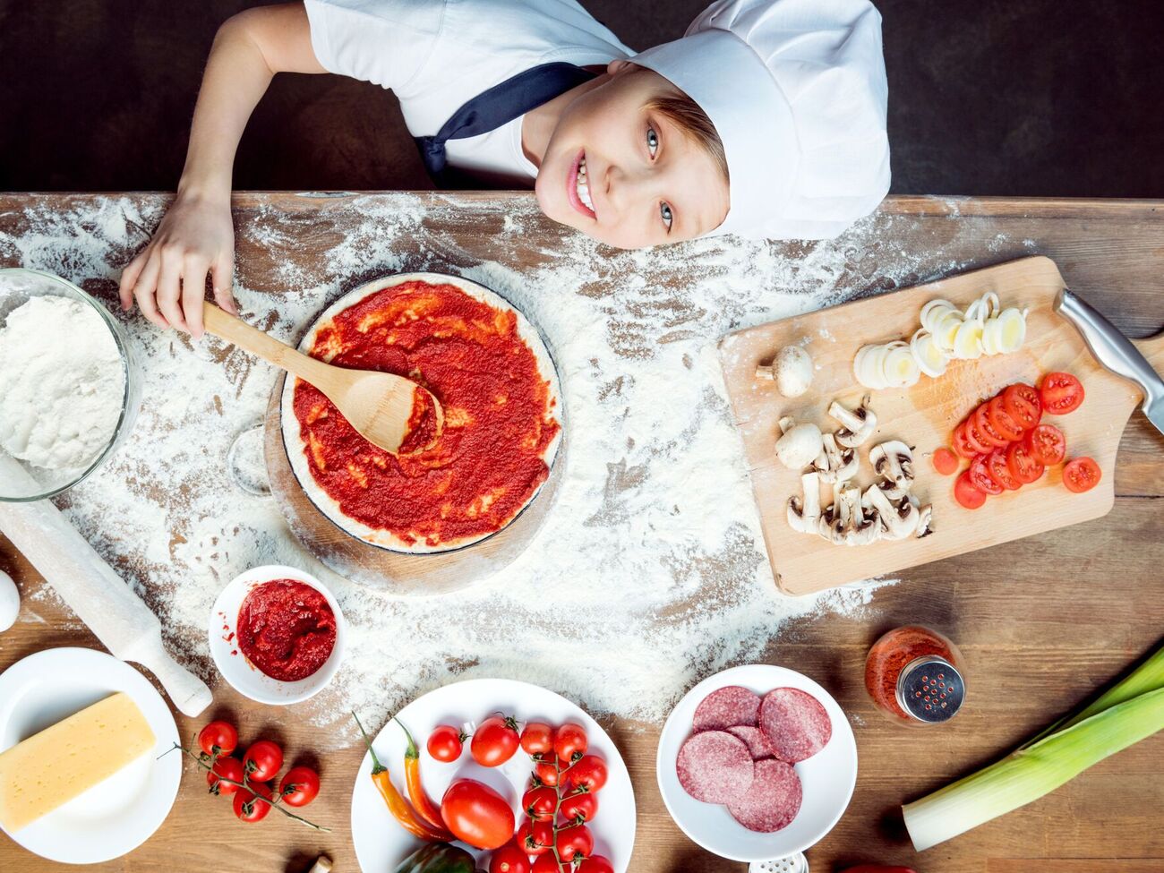 Это тесто готовится быстро