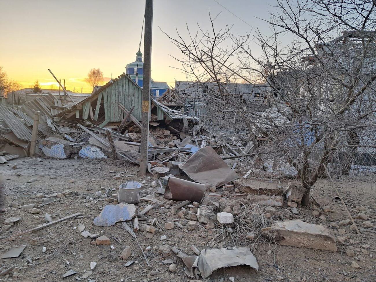 Берислав регулярно оказывается под обстрелом россиян