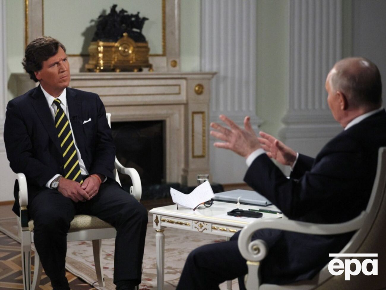 Newsweek писал, что интервью Карлсона с Путиным может привести к санкциям против журналиста