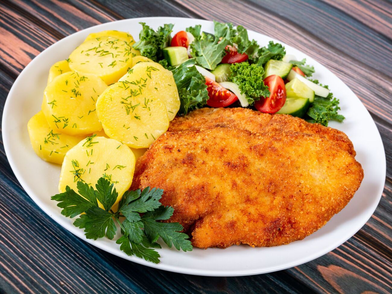 Панировка из крахмала не ощущается на вкус и запах