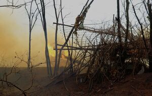 Українським військовим удалося завдати кількох точних ударів з артилерії по позиціях окупантів, зазначили у ЦНС