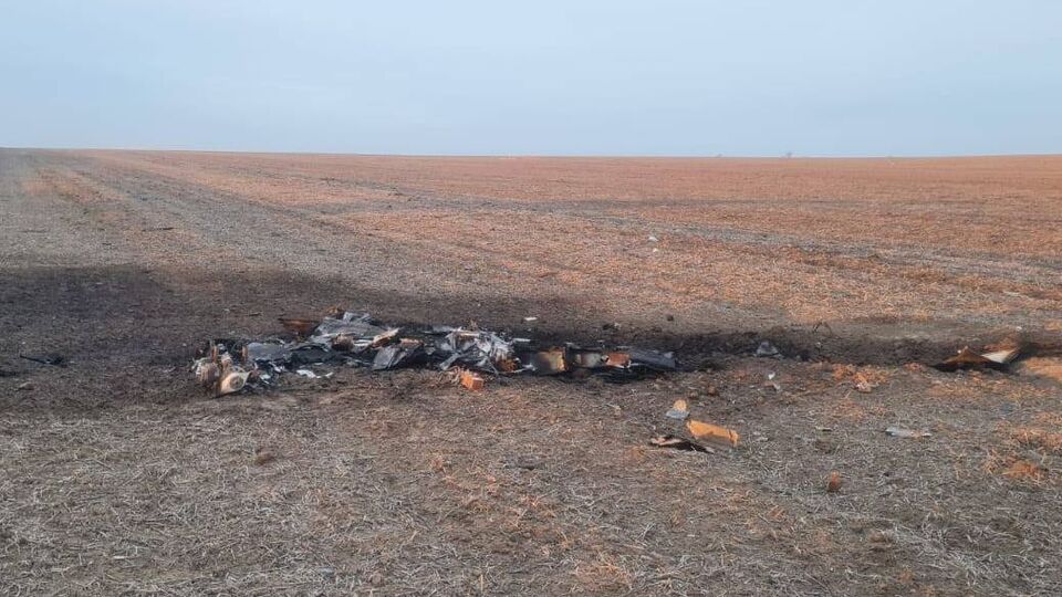 Обломки Shahed упали недалеко от границы Молдовы с Украиной