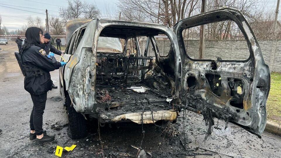 Після вбивства заступника мера Нікополя підозрюваний кинув у його машину гранату