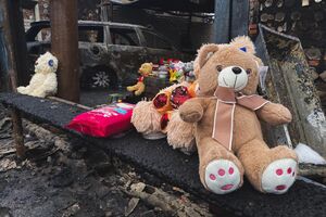 Діти з батьками згоріли у своєму будинку