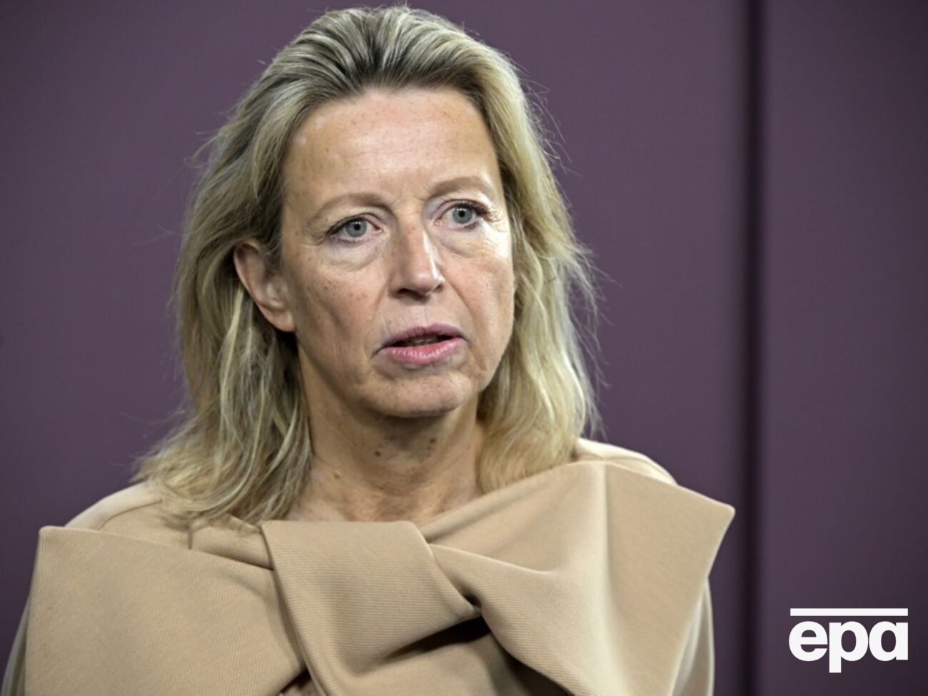 Оллонґрен оголосила про приєднання Нідерландів до коаліції дронів