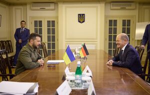 На 16 лютого в Зеленського заплановано зустріч із Шольцом, зазначили ЗМІ