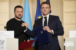 Франція додатково виділить до €3 млрд військової допомоги Україні у 2024 році, зазначив Макрон на спільній пресконференції із Зеленським