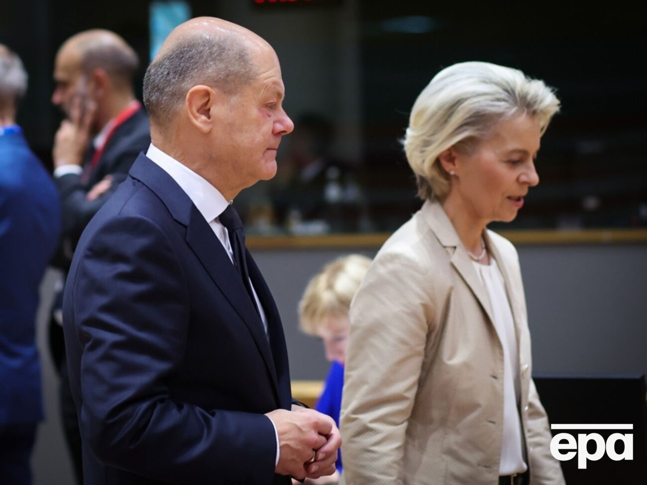 Шольц не підтримав кандидатури фон дер Ляєн на посаду генсека НАТО, зазначили ЗМІ