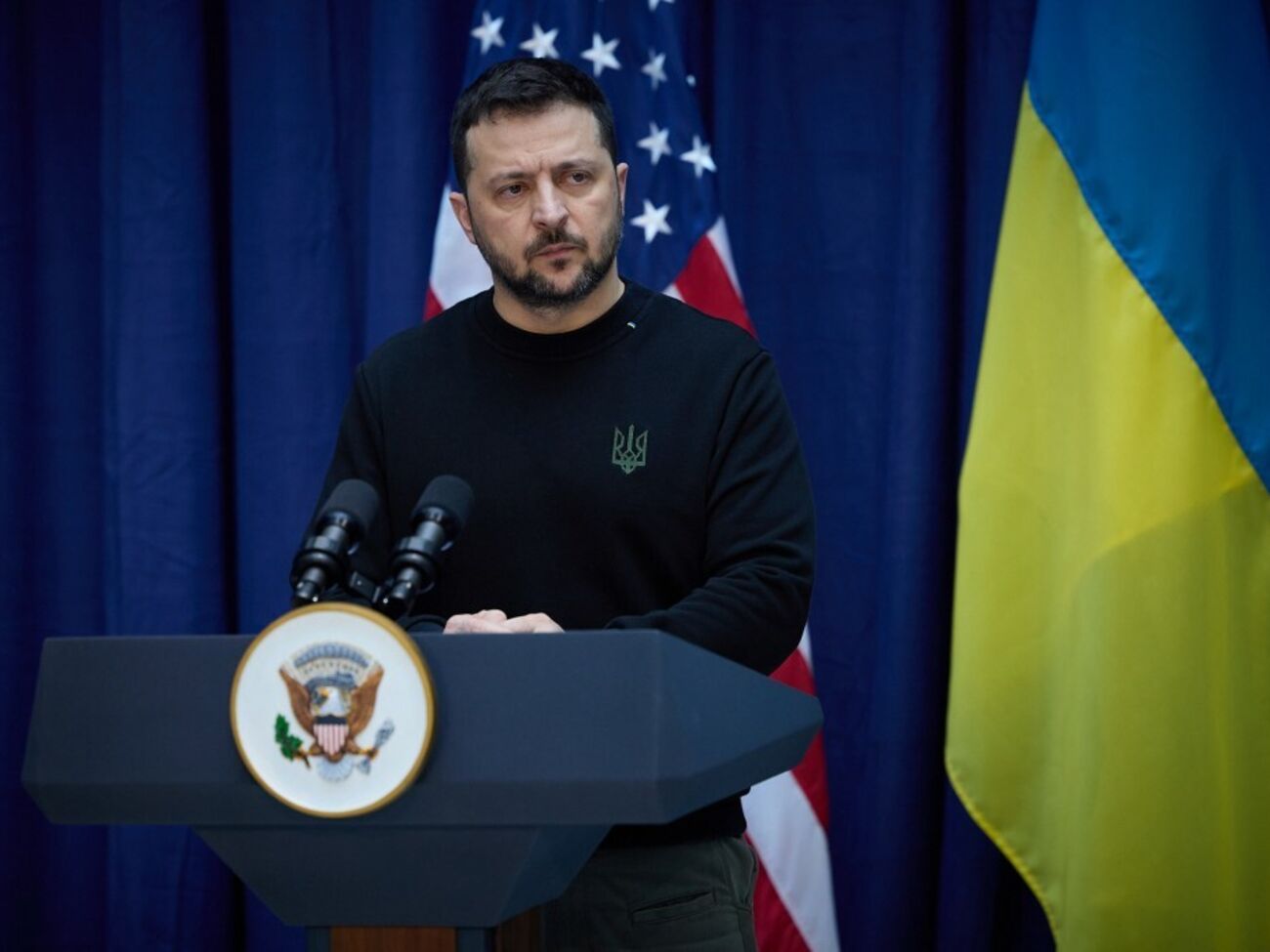 Зеленський зазначив, що для України важлива американська підтримка