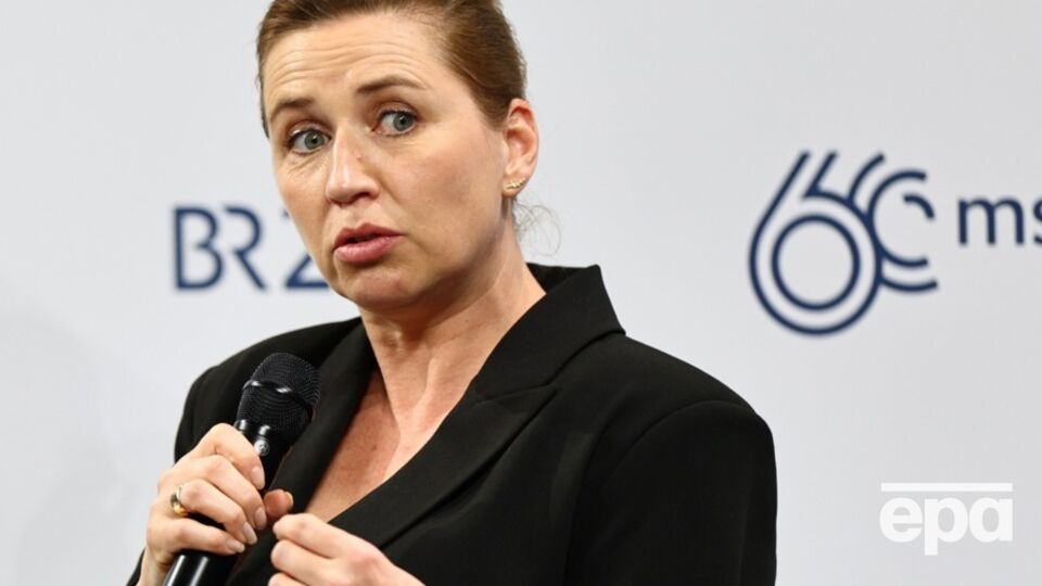 Фредеріксен закликала передати Україні боєприпаси й системи ППО