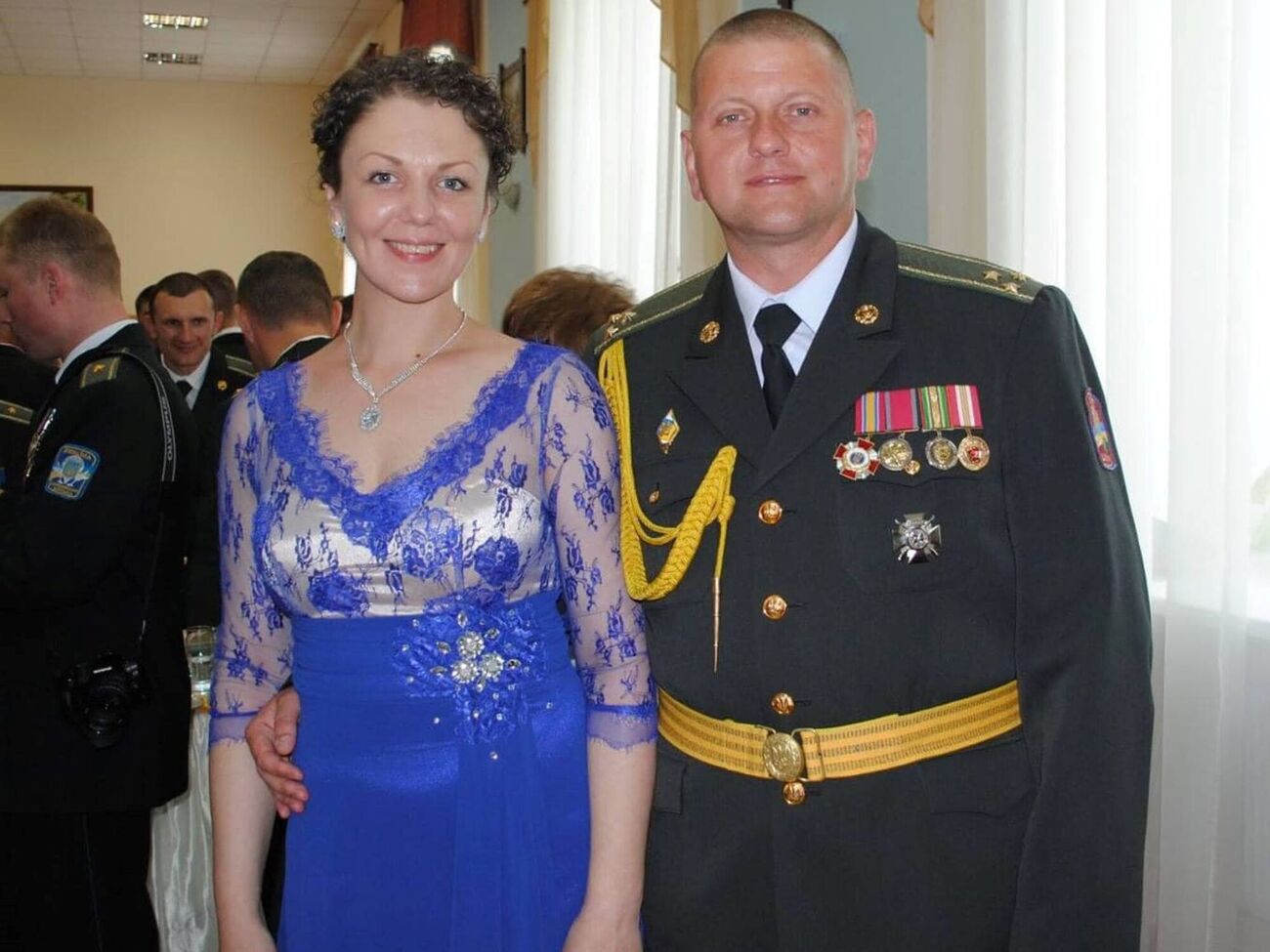 У Валерія й Олени Залужних є дві дорослі доньки