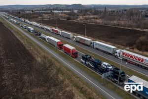 18 февраля ситуация с блокировкой границы ухудшилась на пункте пропуска "Ягодин – Дорогуск"
