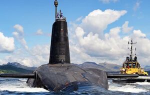 Подводная лодка HMS Vanguard уже вышла в Атлантический океан для испытаний