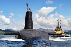 Подводная лодка HMS Vanguard уже вышла в Атлантический океан для испытаний