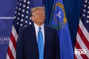 Трамп (на фото) был первым американским президентом, поставившим Украине Javelin, отметил Кулеба