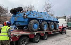 Соглашение между Болгарией и Украиной о безвозмездной передаче Киеву 100 БТР болгарского МВД было подписано в прошлом году