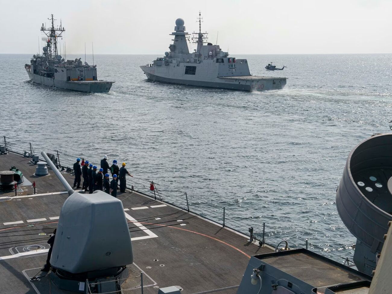 США уже проводят в Красном море операцию Prosperity Guardian