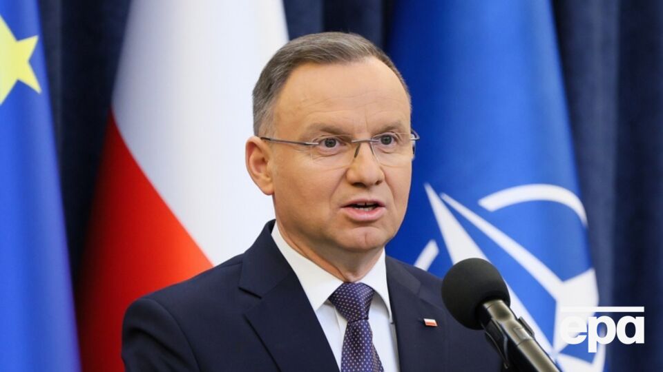 Президент Польщі висловив сподівання, що конфлікт на кордоні буде вирішено в мирний спосіб