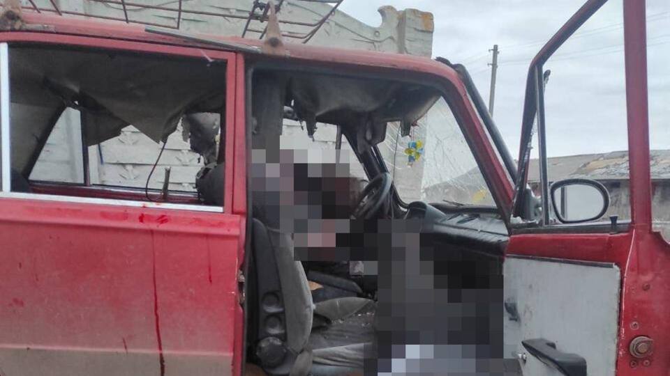 У машині, яку атакував ударний БПЛА, було троє пасажирів, зазначив Синєгубов