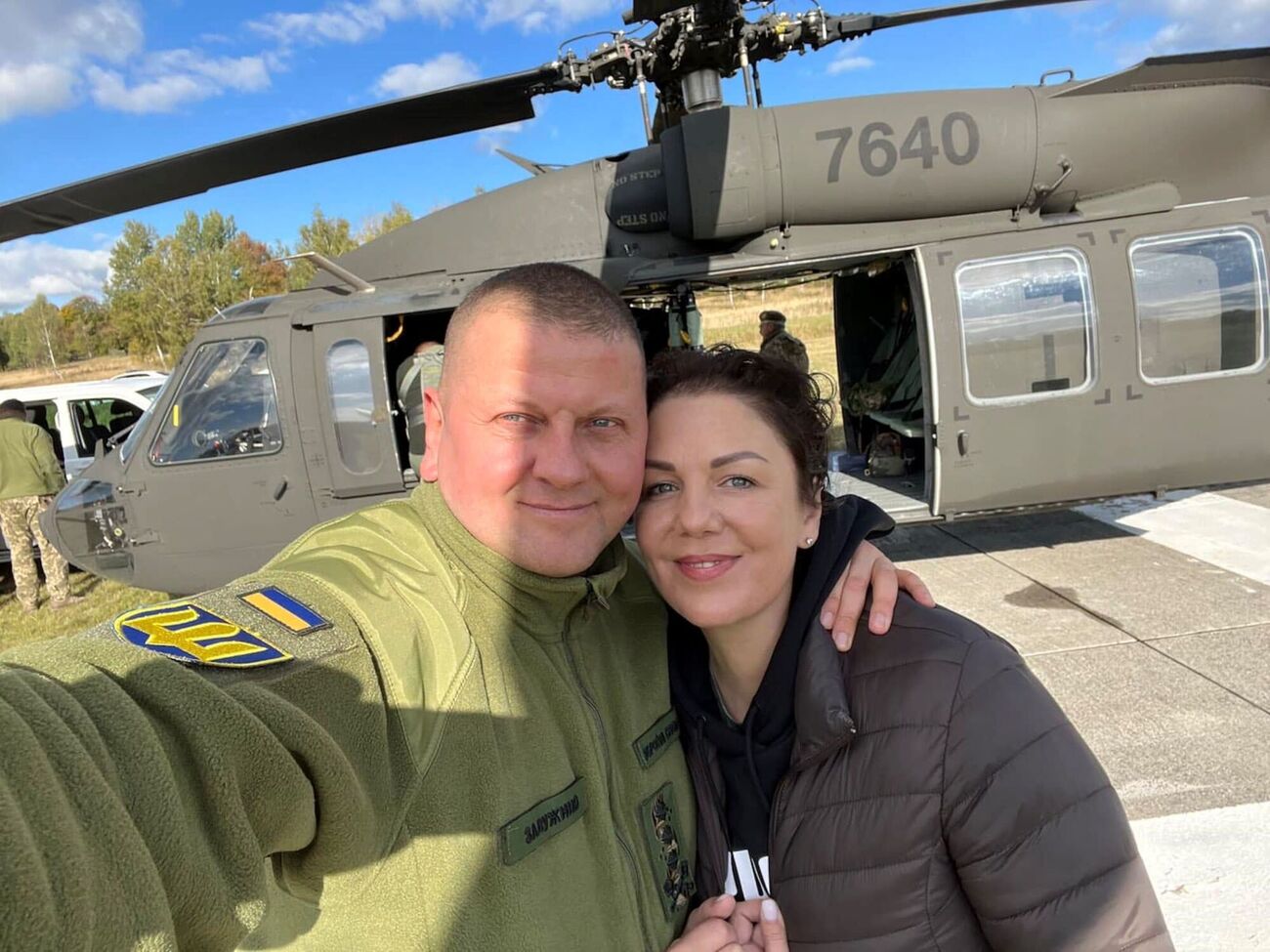 У Валерія й Олени Залужних є дві дорослі доньки