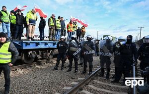 У Польщі фермери протестують проти ввезення у країну агропродукції з України