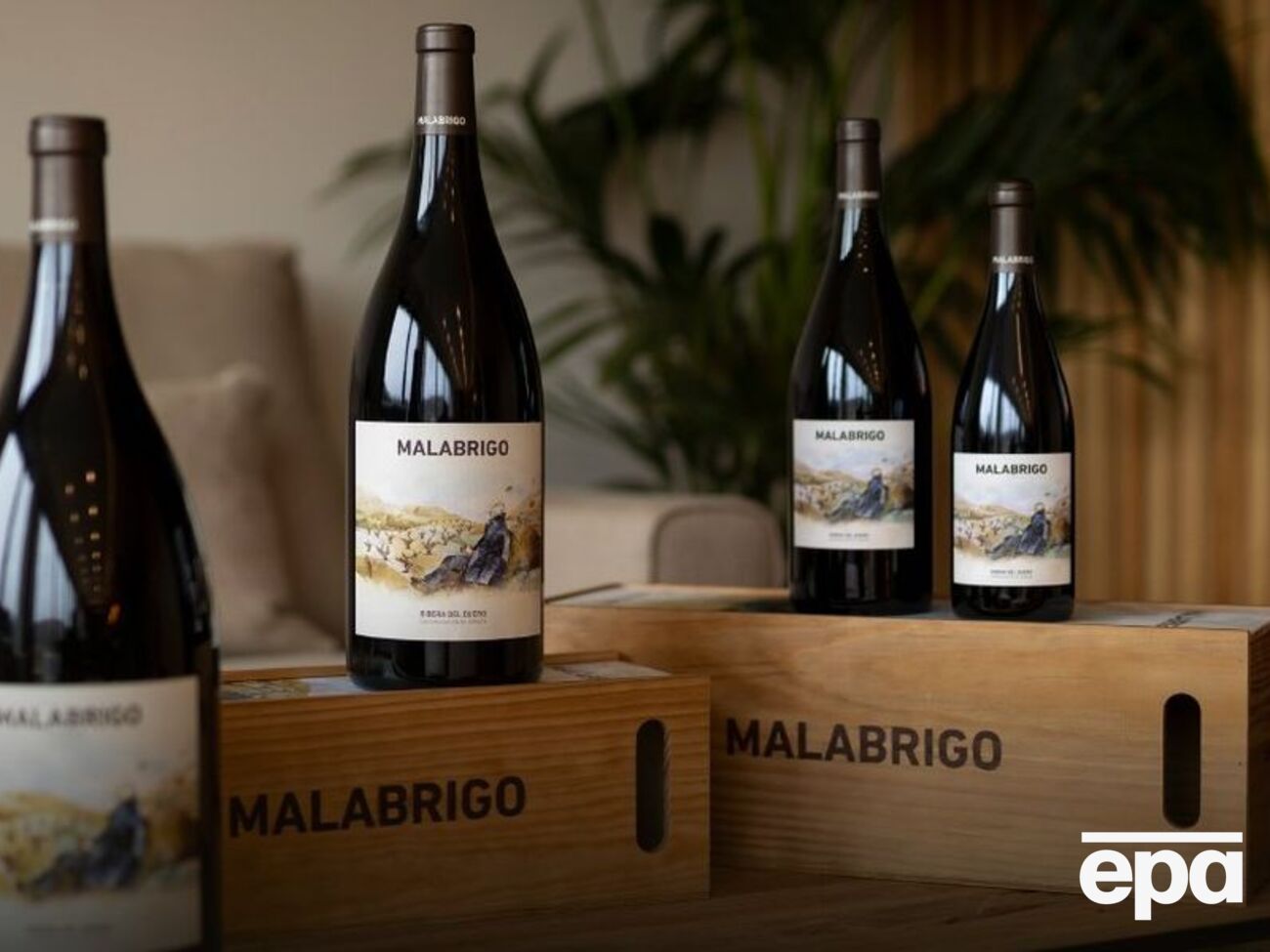 Злоумышленник разлил вина стоимостью до €90 за бутылку