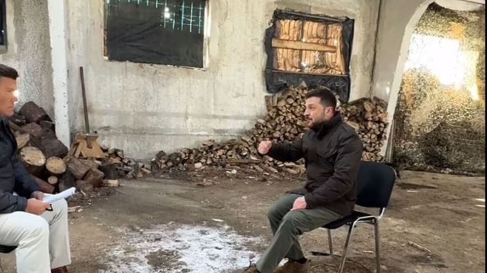 Запис інтерв'ю відбувся за 5 км від лінії фронту на куп'янському напрямку