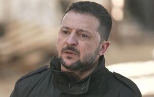 Интервью Зеленского вышло 22 февраля