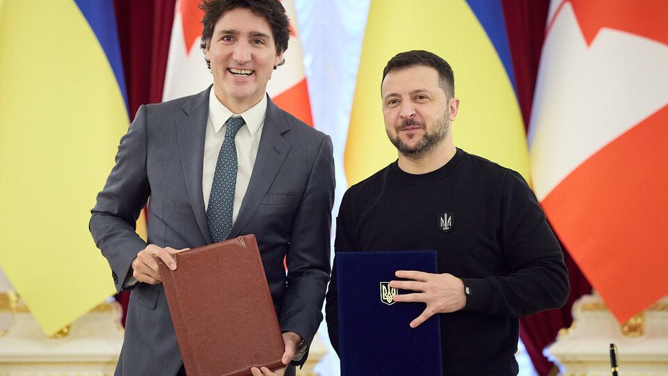 Зеленський підписав із Трюдо угоду про співробітництво у сфері безпеки між Україною та Канадою